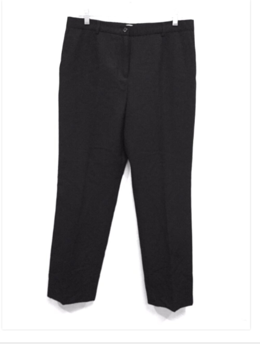 Pendleton Women Size 12 Lined Pants Dress Career High Waist Straight Leg Black